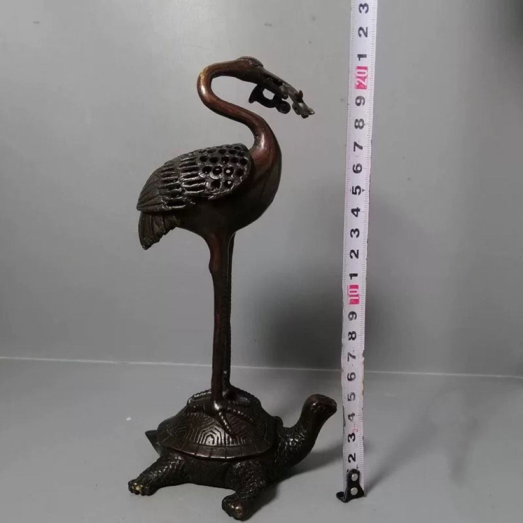 Hạc Cưỡi Lưng Rùa Trang Trí BK-ME-002700-VN-0142