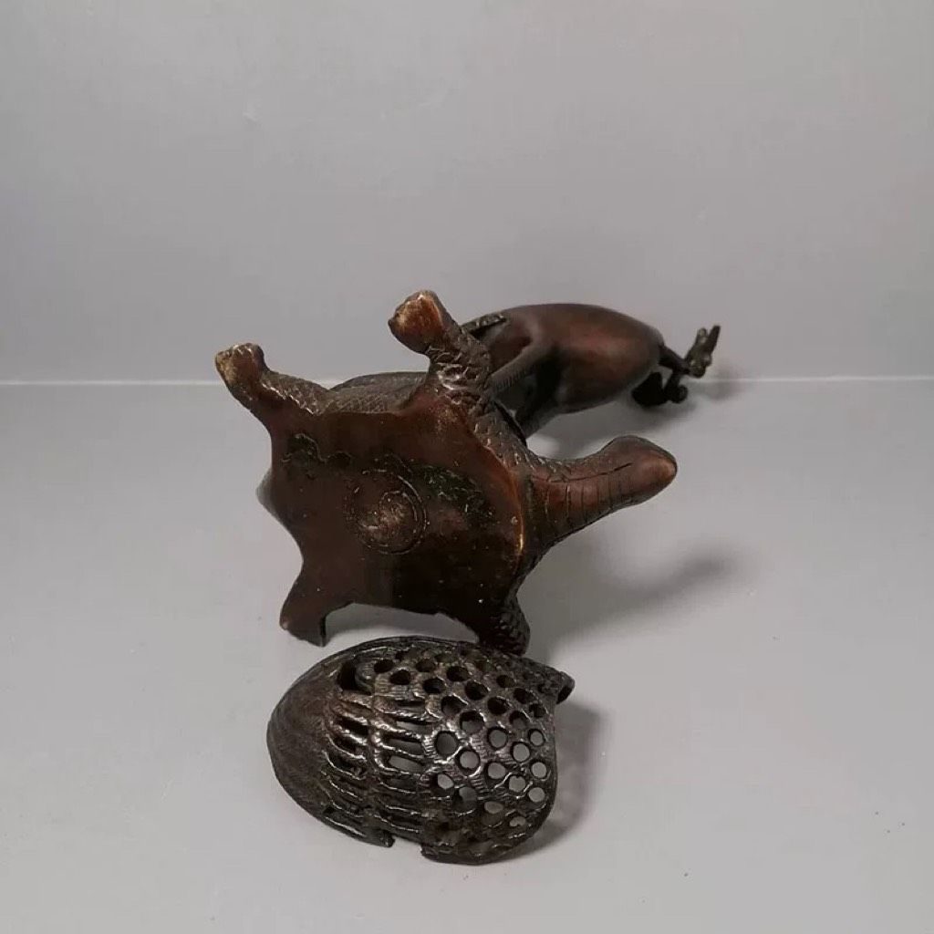 Hạc Cưỡi Lưng Rùa Trang Trí BK-ME-002700-VN-0142