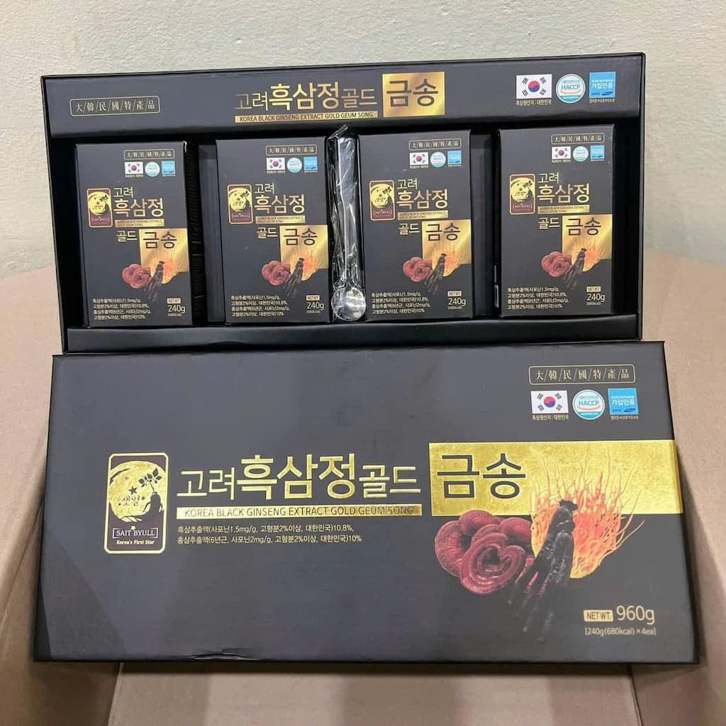 Cao Hắc Sâm Linh Chi Đông Trùng Hạ Thảo nội địa Hàn BKHE-003300KR-0010