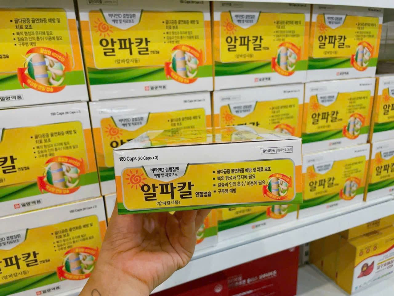 Thuốc đặc trị thoái hóa cột sống Hàn Quốc BKHE-001900KR-0011