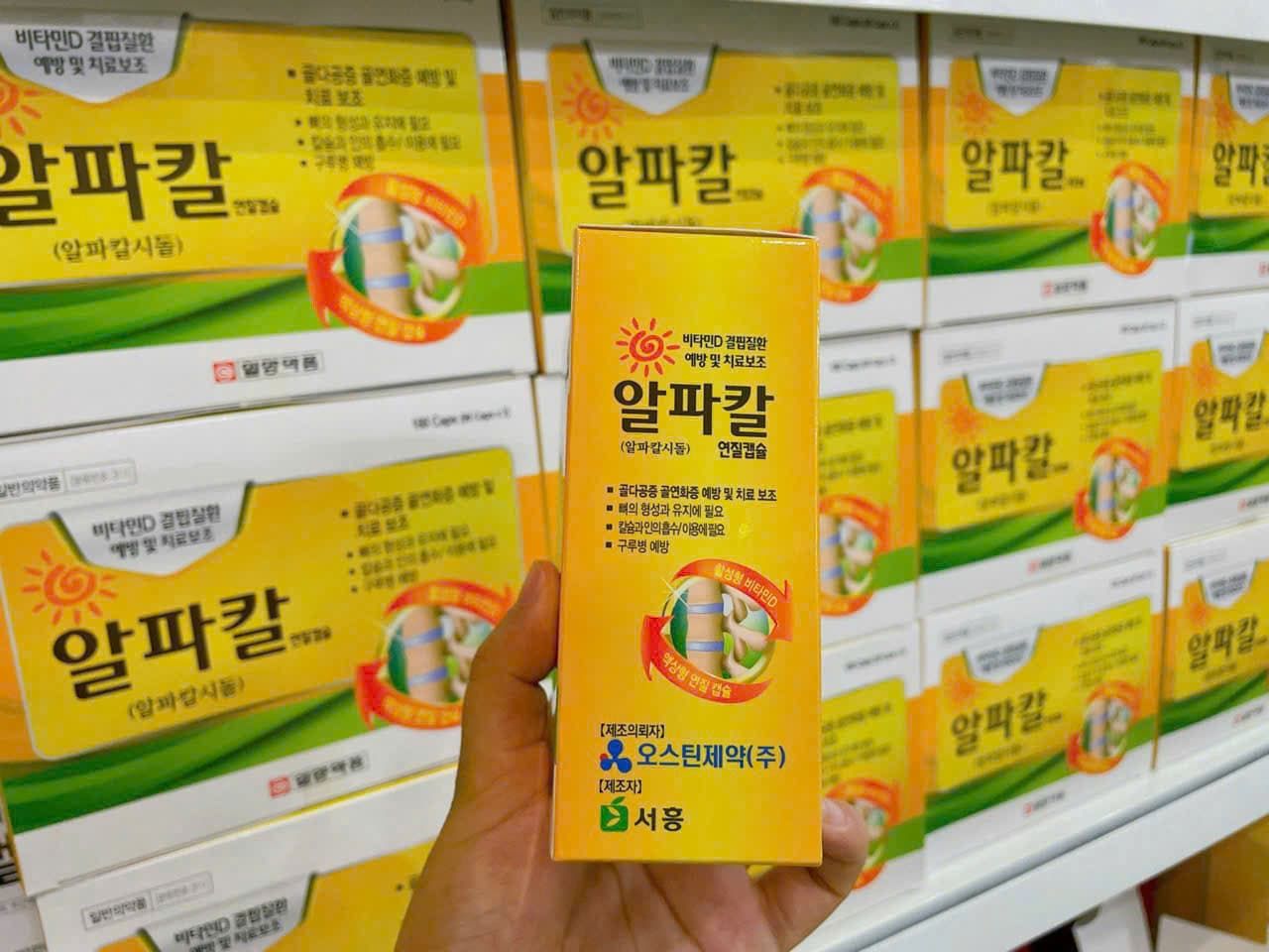Thuốc đặc trị thoái hóa cột sống Hàn Quốc BKHE-001900KR-0011