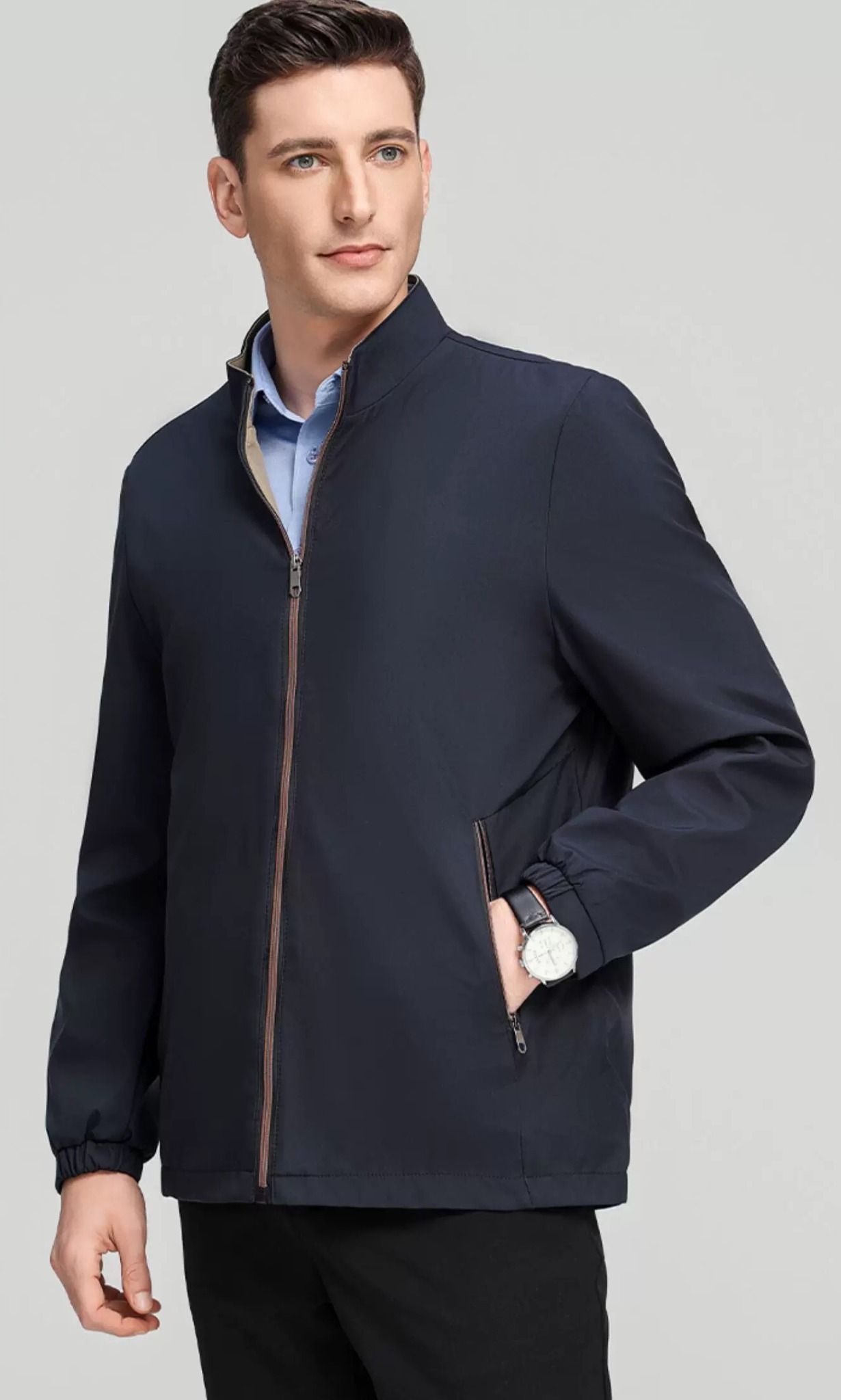 Áo Khoác Doanh Nhân Nam Cao Cấp BK-FA-002300-VN-0172