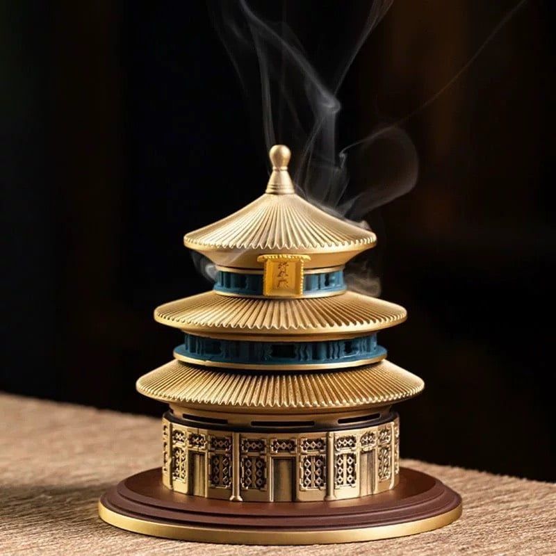 Lư Hương Chùa Cầu Nguyện – Biểu Tượng Tâm Linh Thanh Tịnh BK-ME-005100-VN-0208