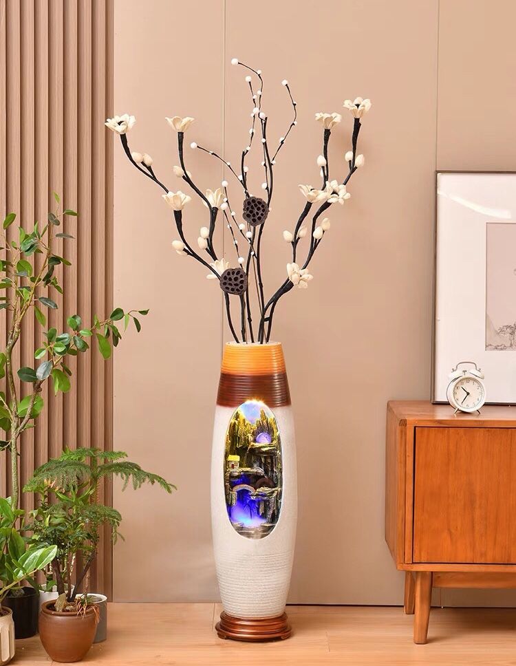 Đồ Trang Trí Hoa Nhựa Nước Chảy BK-ME-011300-VN-0222