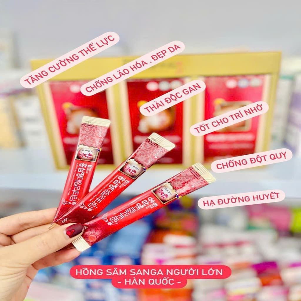Nước hồng sâm Sanga Hàn Quốc