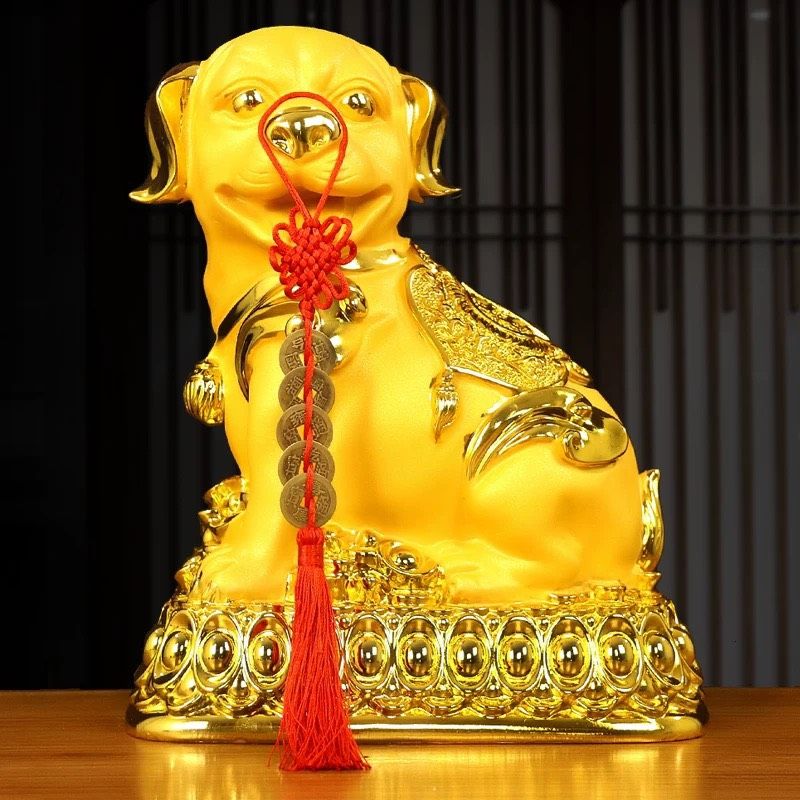 CHÓ TÀI LỘC VÀNG BK-ME-002510-VN-0257