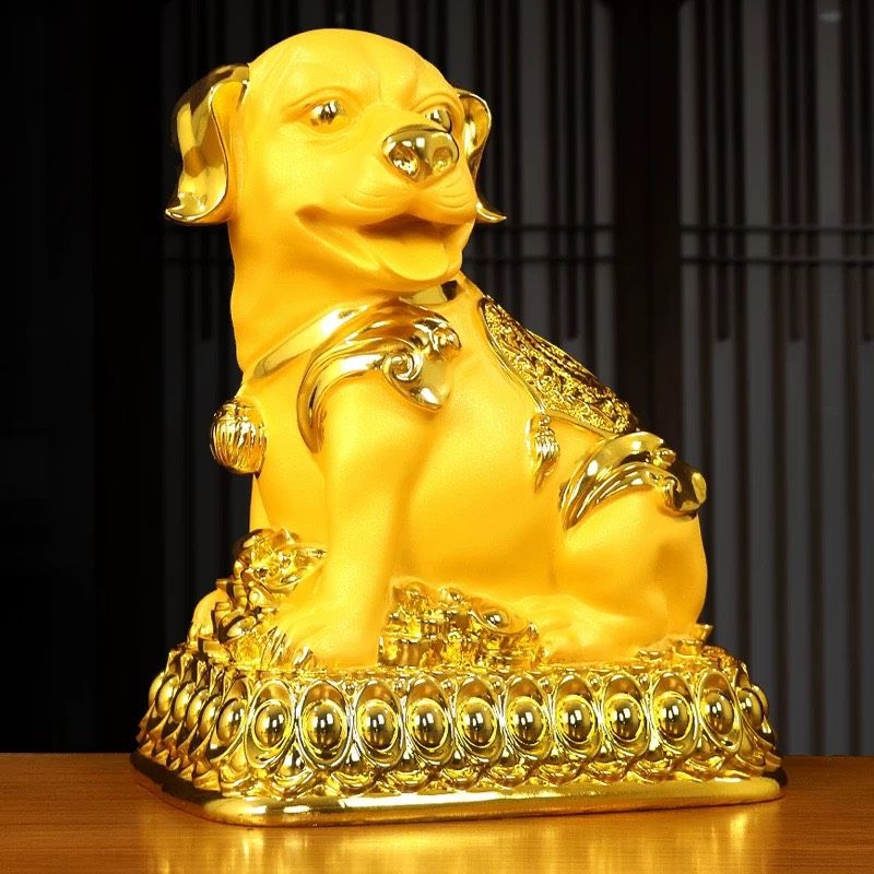 CHÓ TÀI LỘC VÀNG BK-ME-002510-VN-0257