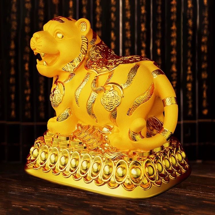 Hổ Vàng Tài Lộc - Linh Vật Tài Lộc May Mắn, Xung Túc, Hạnh Phúc Cả Năm BK-CE-002500-VN-0261