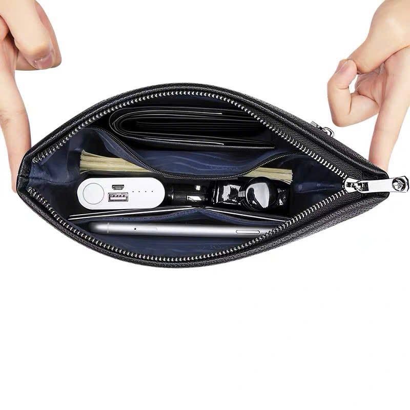 Túi Cầm Tay Ly Hợp Nam Da Bò BK-FA-002900-VN-0297