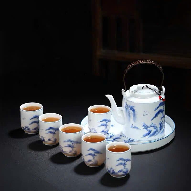 Bộ Ấm Chén Pha Trà Sang Trọng – Nét Tinh Hoa Cho Không Gian Trà Đạo BK-CE-003990-VN-0322