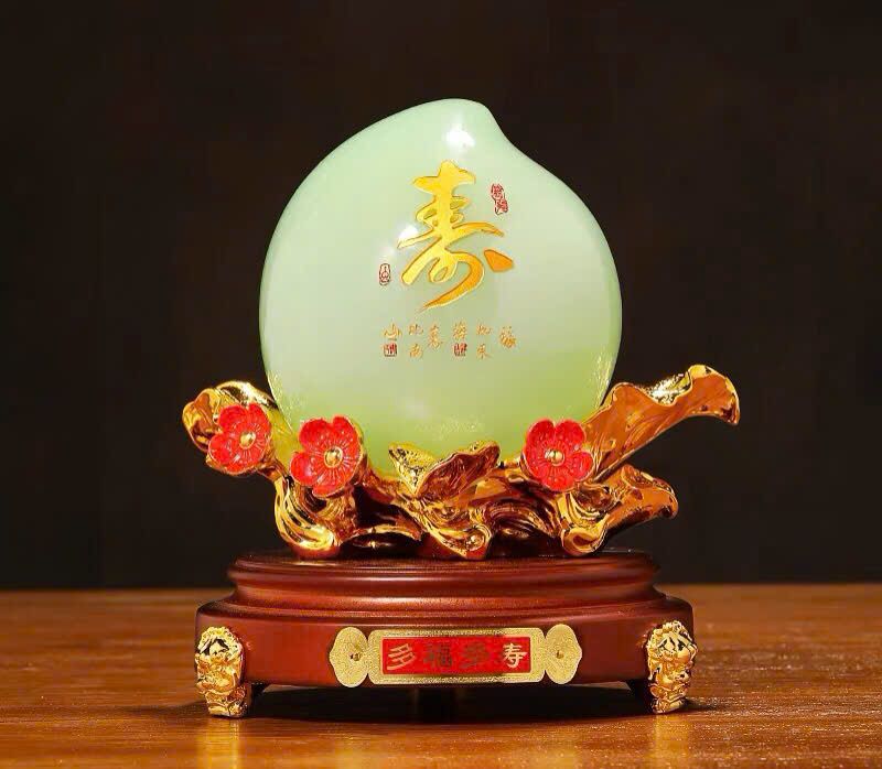 Đồ Trang Trí Lưu Ly Thu Hút Tài Lộc Và Tuổi Thọ BK-CE-003300-VN-0348