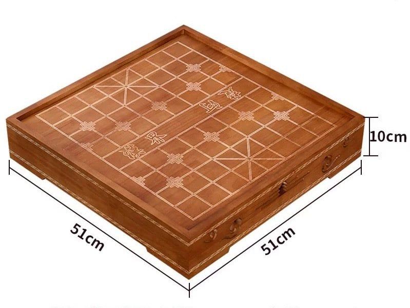 BỘ BÀN CỜ GỖ ĐA NĂNG CAO CẤP BK-WO-004700-VN-0359