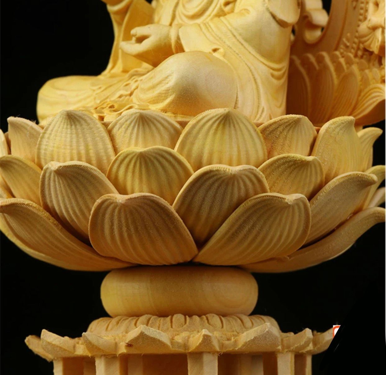 TƯỢNG PHẬT QUAN ÂM NGỒI ĐÀI SEN BK-WO-002900-VN-0362