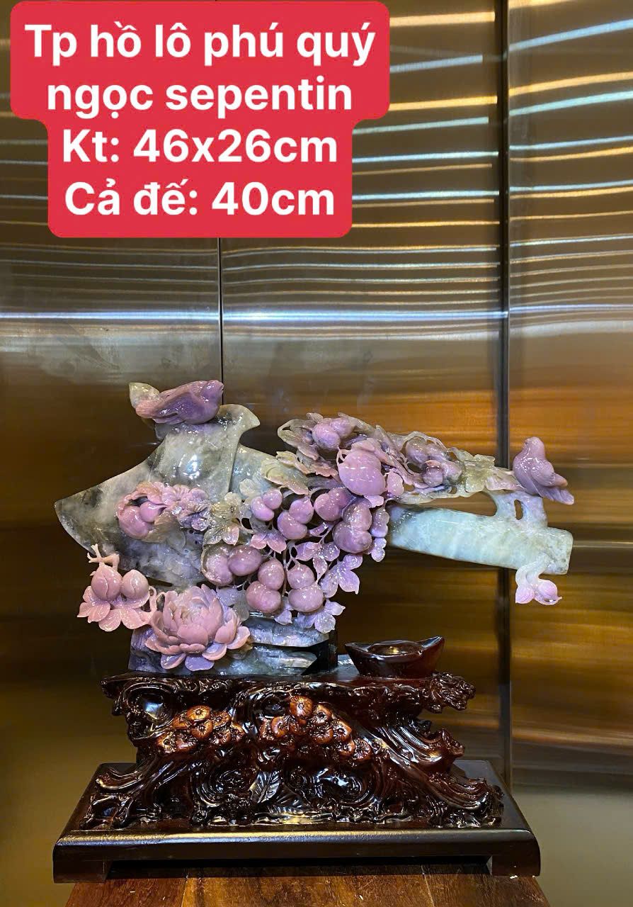 HỒ LÔ PHÚ QUÝ NGỌC SERPENTINE BK-ST-037000-VN-0383