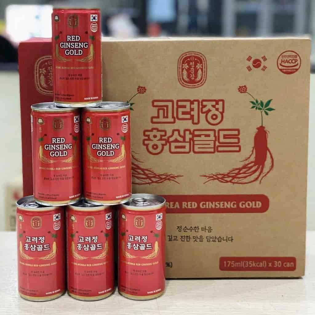 NƯỚC HỒNG SÂM LON JEONG KOREA RED GINSENG GOLD BKHE-001100KR-0056