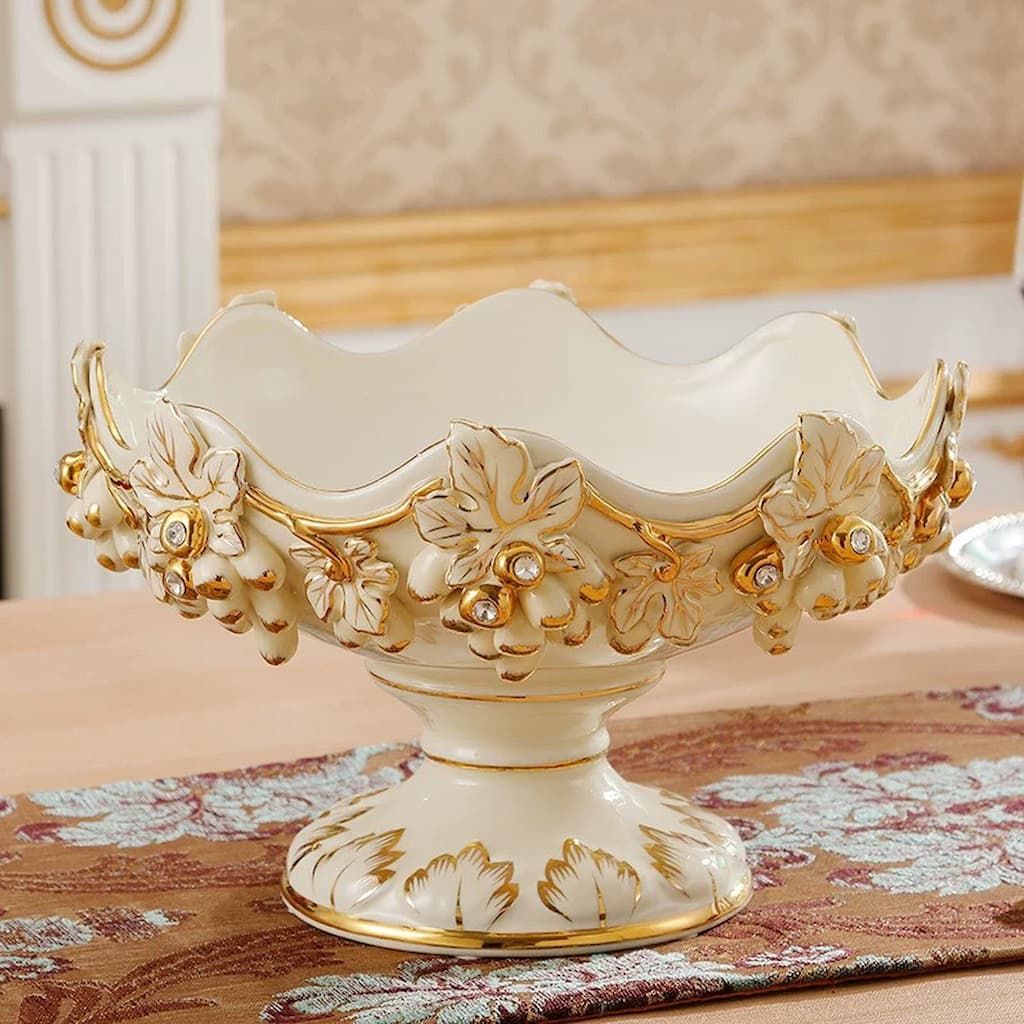 Đĩa bày hoa quả phong cách Châu Âu BKHE-003132CN-0406