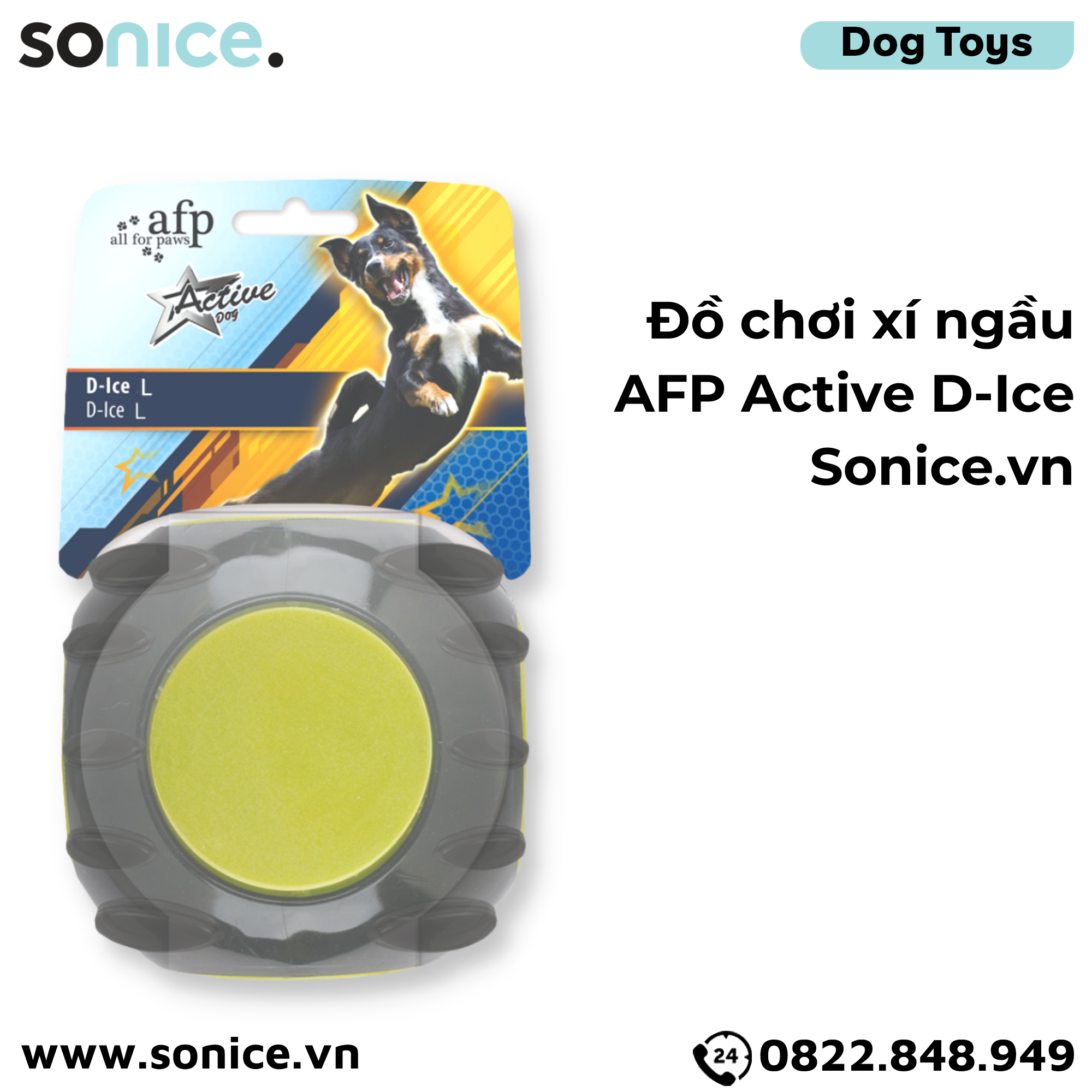 Đồ chơi xí ngầu AFP Active D-Ice Toys Size L - SONICE.