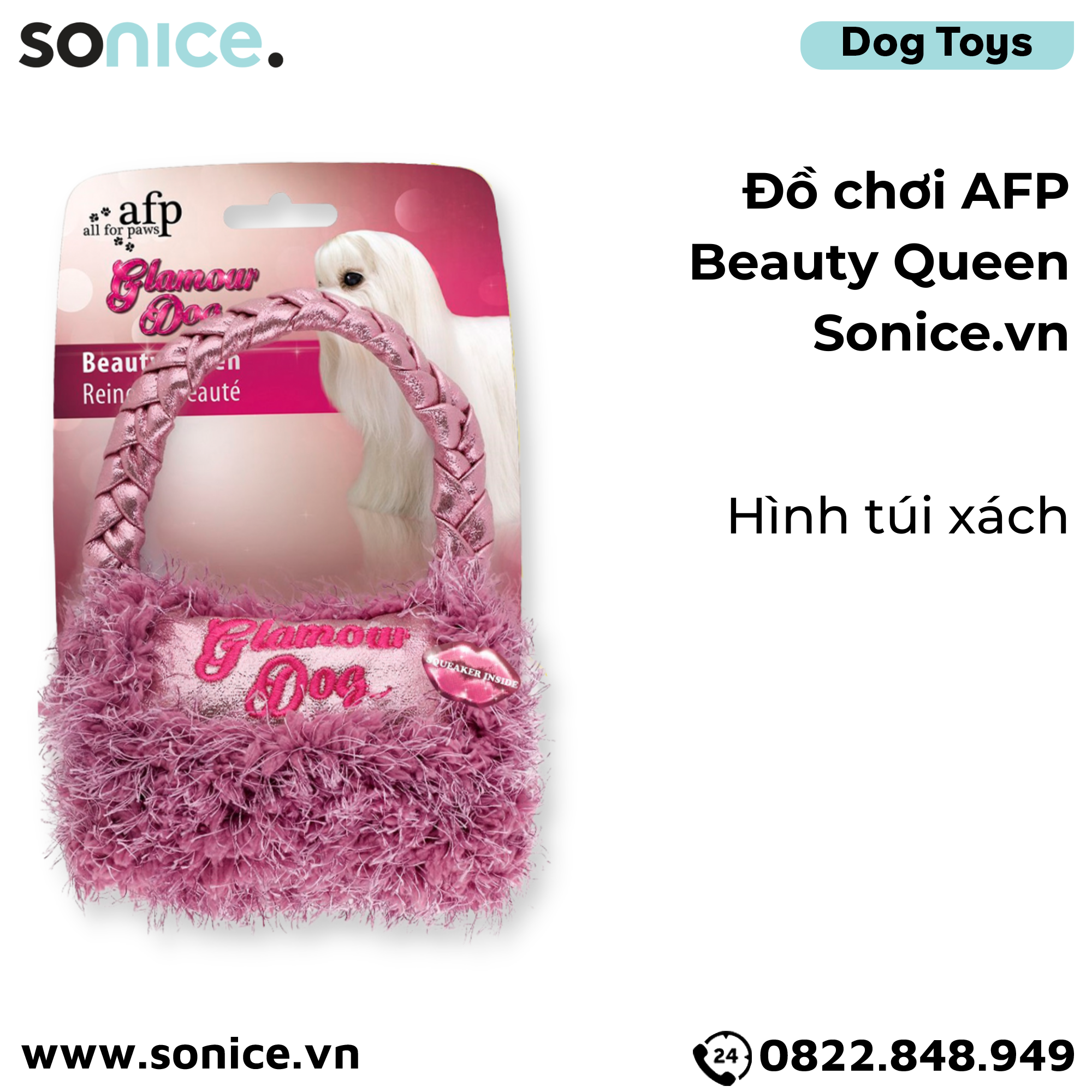 Đồ chơi AFP Beauty Queen Toys - Túi xách SONICE.