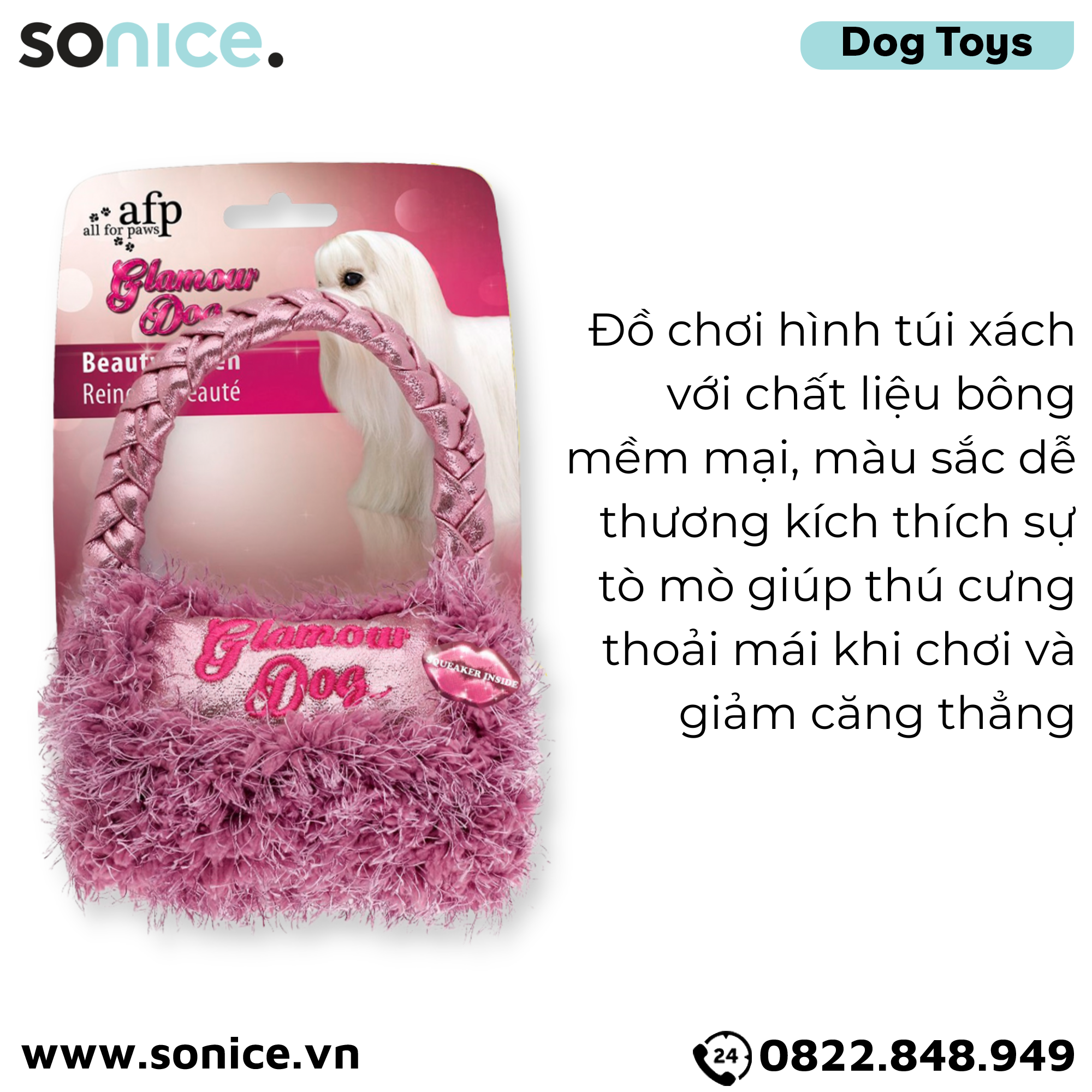 Đồ chơi AFP Beauty Queen Toys - Túi xách SONICE.