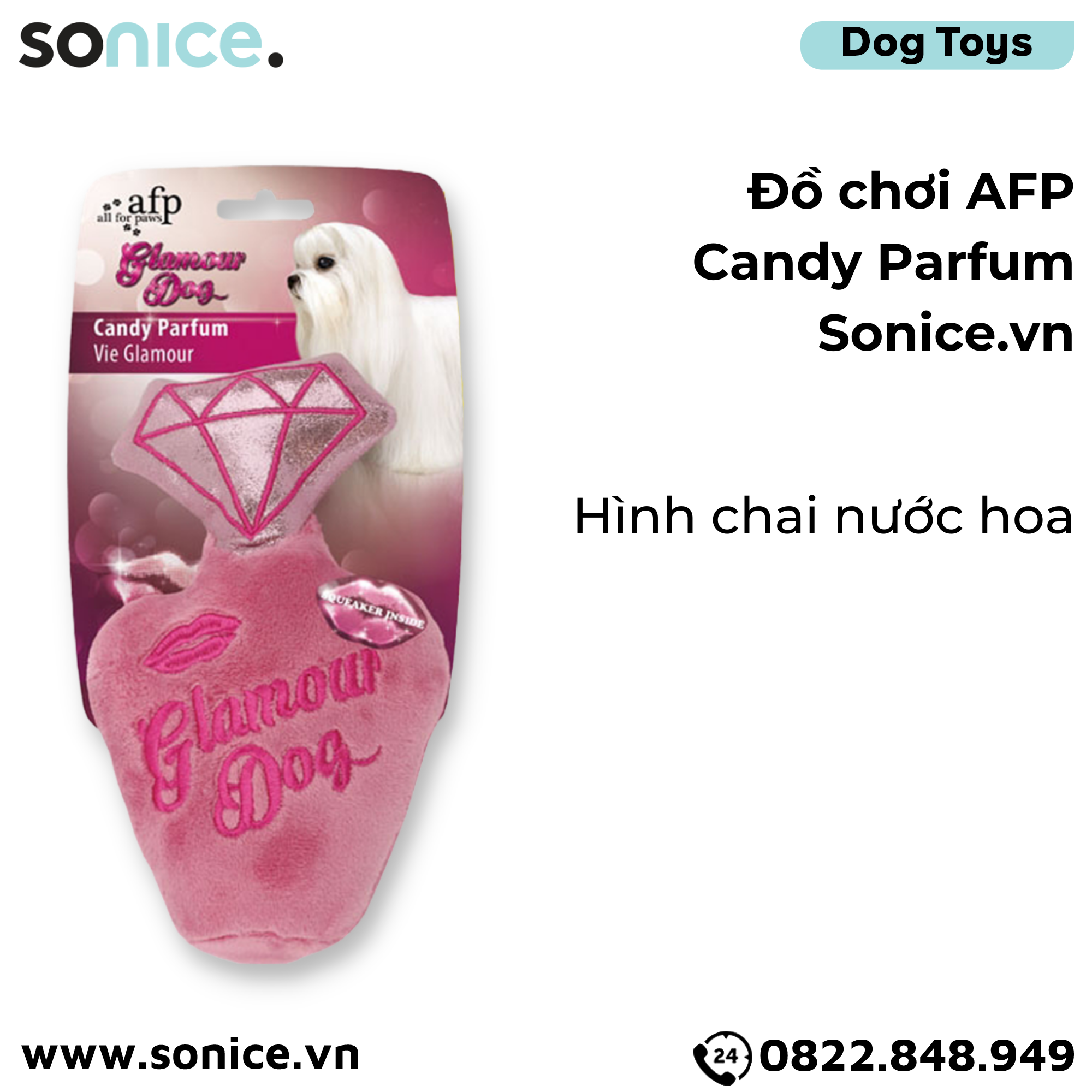 Đồ chơi AFP Candy Parfum Toys - Chai nước hoa SONICE.