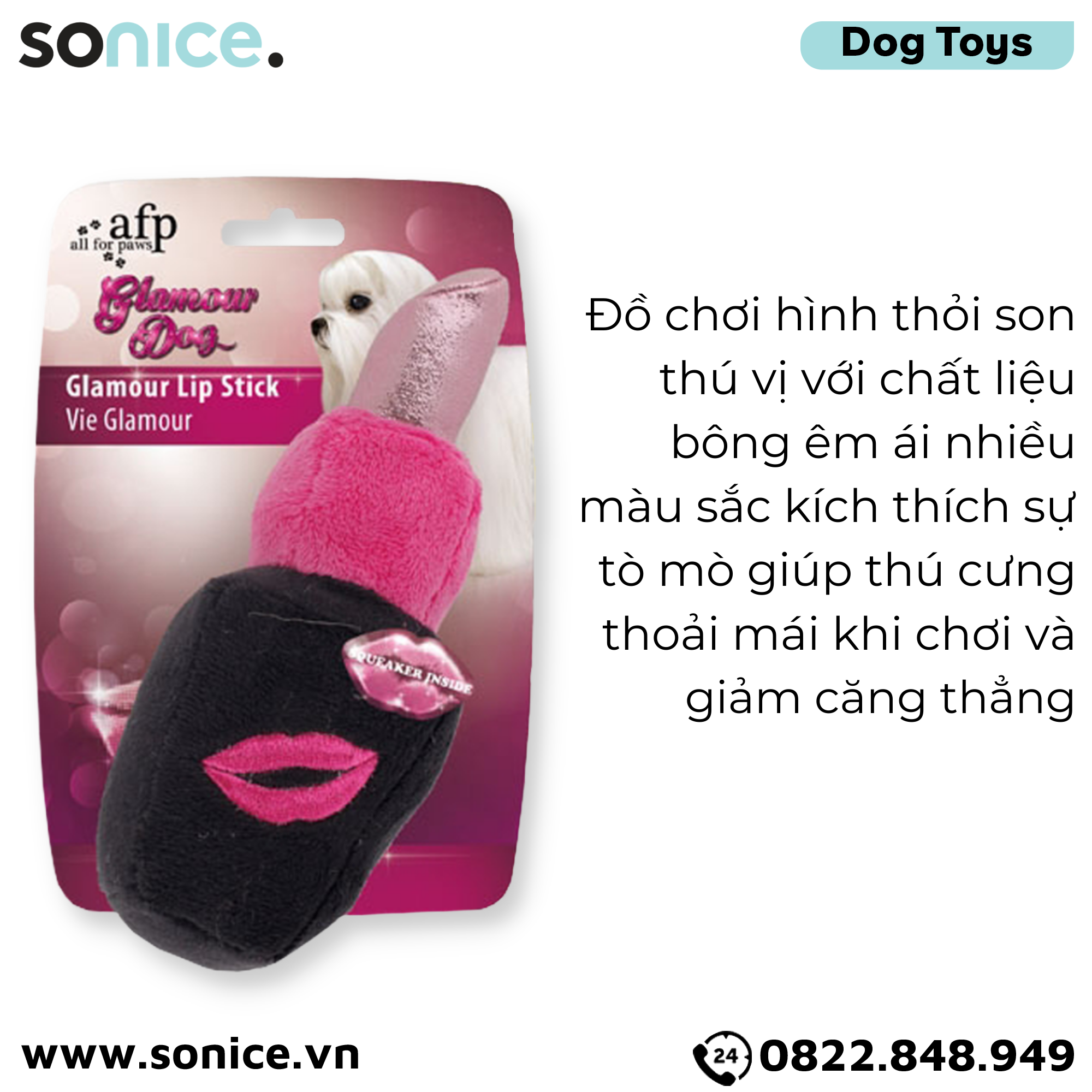 Đồ chơi AFP Glamour Lip Stick Toys - Thỏi son SONICE.