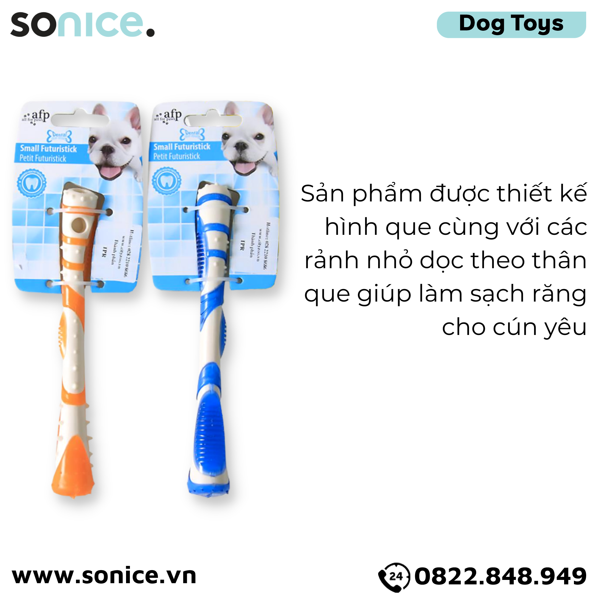 Que làm sạch răng AFP Small Futuristick SONICE.