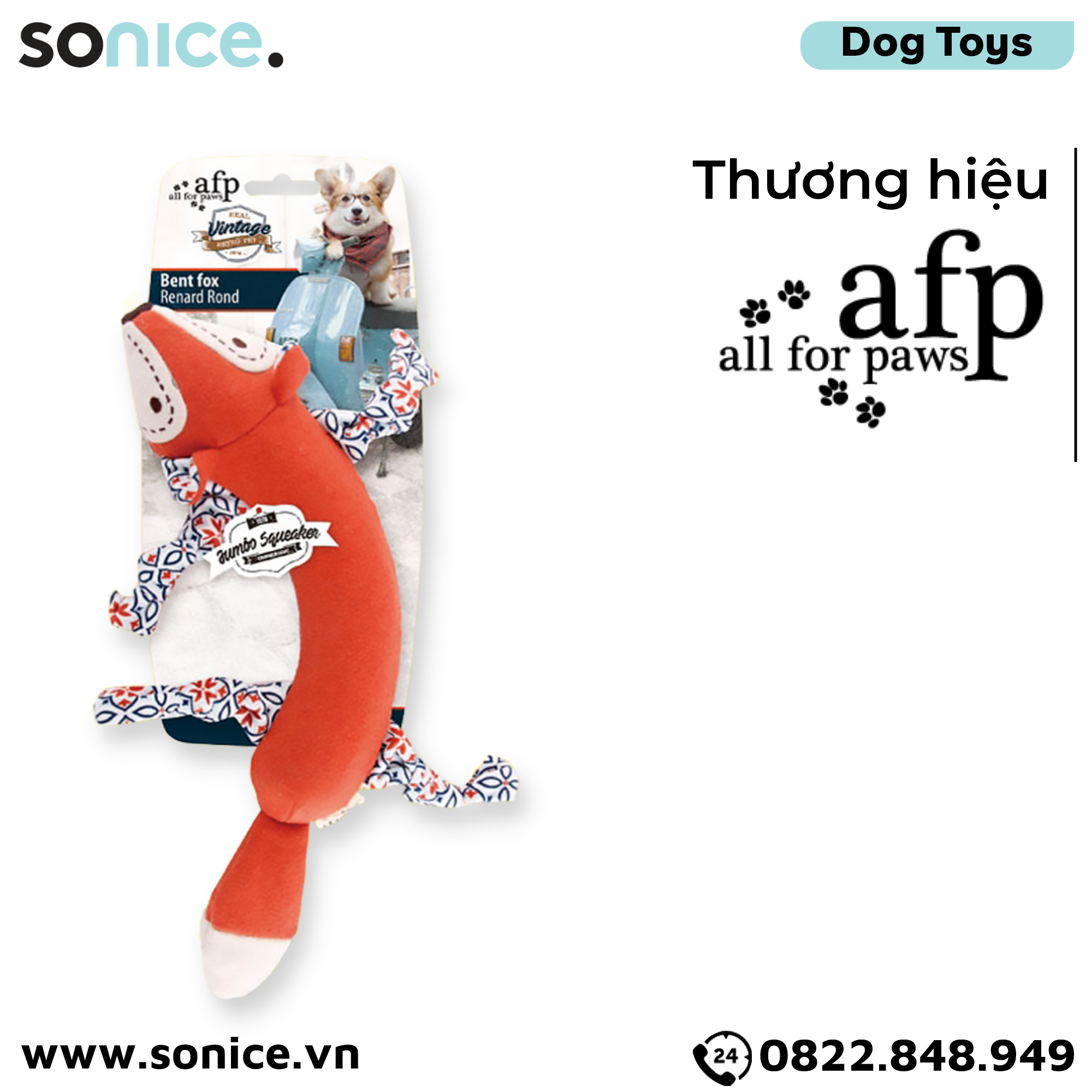 Đồ chơi AFP Vintage Fox Toys - Con cáo SONICE.
