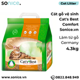  Cát vệ sinh cho mèo CAT’s BEST Comfort 4.3kg - nhập Germany Catsbest SONICE. 