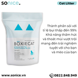  Cát vệ sinh cho mèo BOXIECAT 16Lbs - Sỏi mịn nhập Mỹ SONICE. 