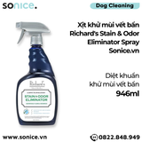  Xịt khử mùi vết bẩn Richard's Stain & Odor Eliminator Spray 946ml - Diệt khuẩn khử mùi vết bẩn SONICE. 