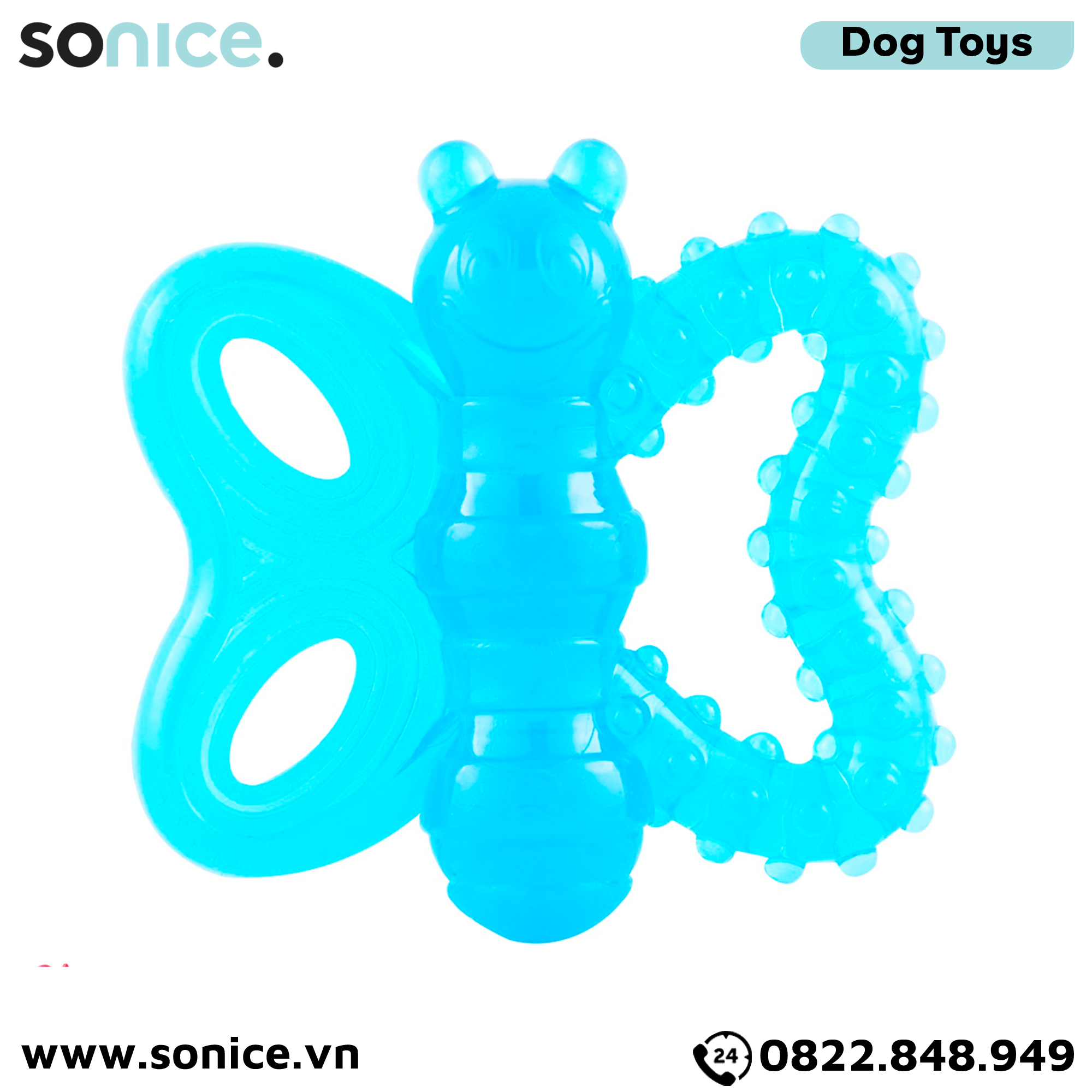 Đồ chơi JW Puppy Butterfly Chew-ee Medium Size - Con bướm SONICE.