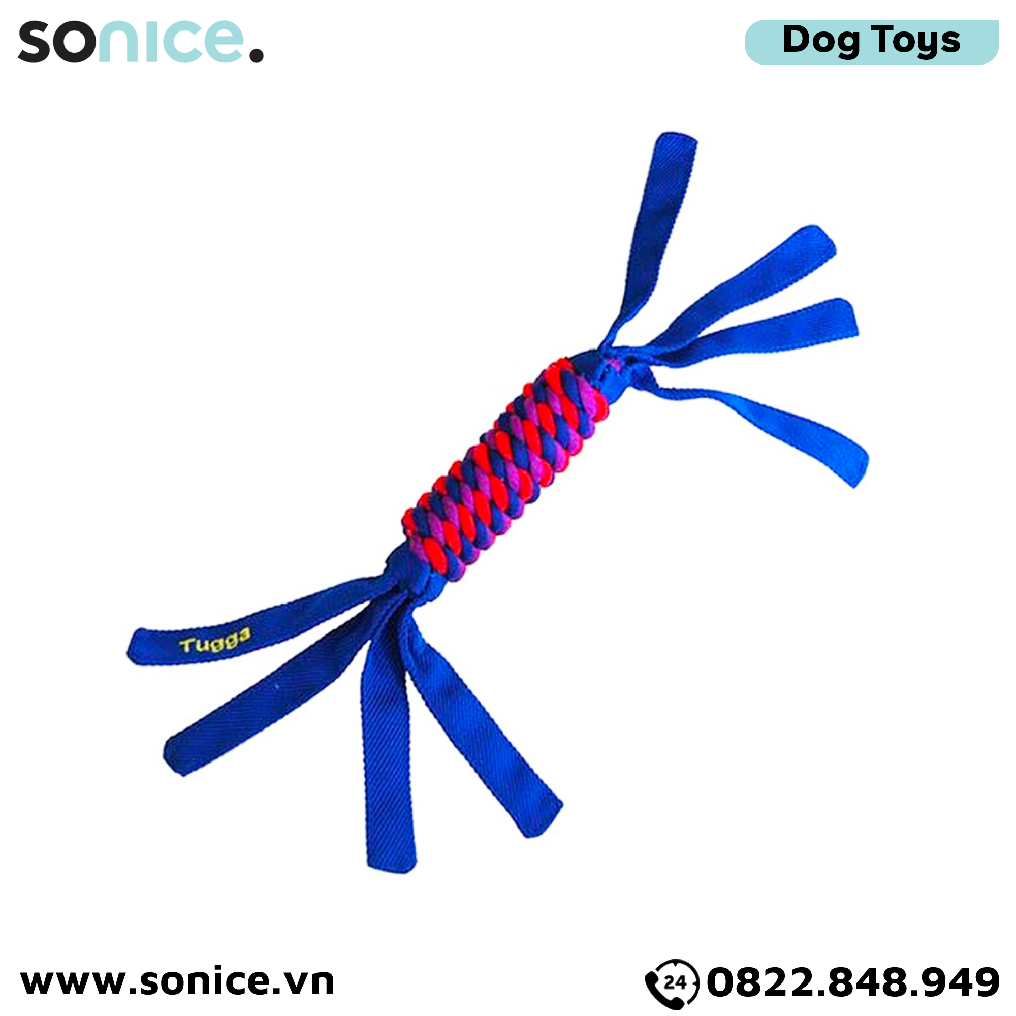 Đồ chơi KONG Tugga Wubba X-Large Size - Hỗ trợ tương tác và sạch răng SONICE.