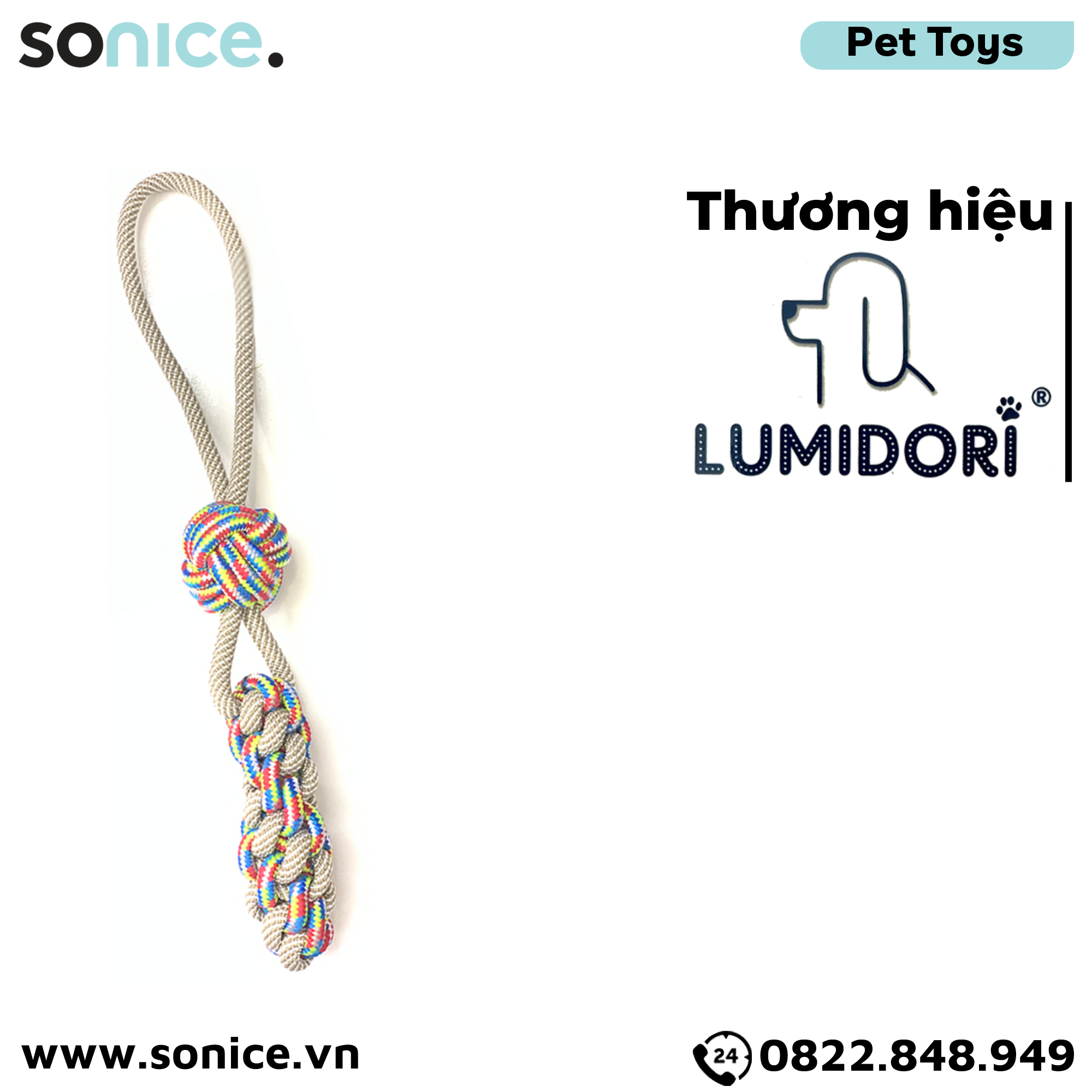Đồ chơi Lumidori Champagne Knot Rope Toys - Banh đan chai rượu SONICE.
