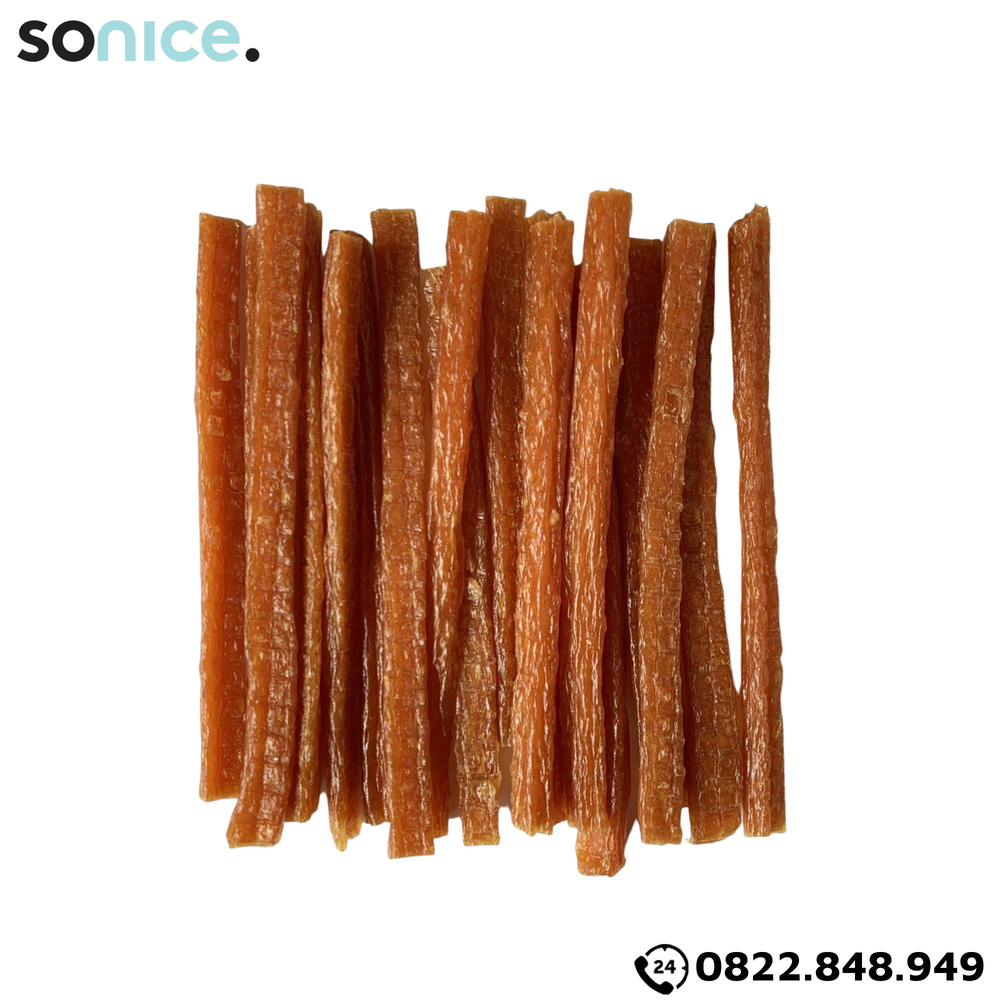 Treats que gà sấy DoggyMan 80g - xúc xích gà sấy SONICE.
