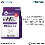  Thức ăn hạt mềm Doyoga Soft SuperMeal Duck 6kg - vị vịt SONICE. 