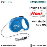  Dây dắt tự động FLEXI Fun XS - Dây tròn 3m, < 8kg SONICE. 