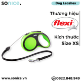  Dây dắt tự động FLEXI New Comfort XS - Dây tròn 3m, < 8kg SONICE. 