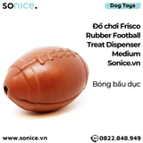  Đồ chơi Frisco Rubber Football Treat Dispenser Medium - Bóng bầu dục SONICE. 