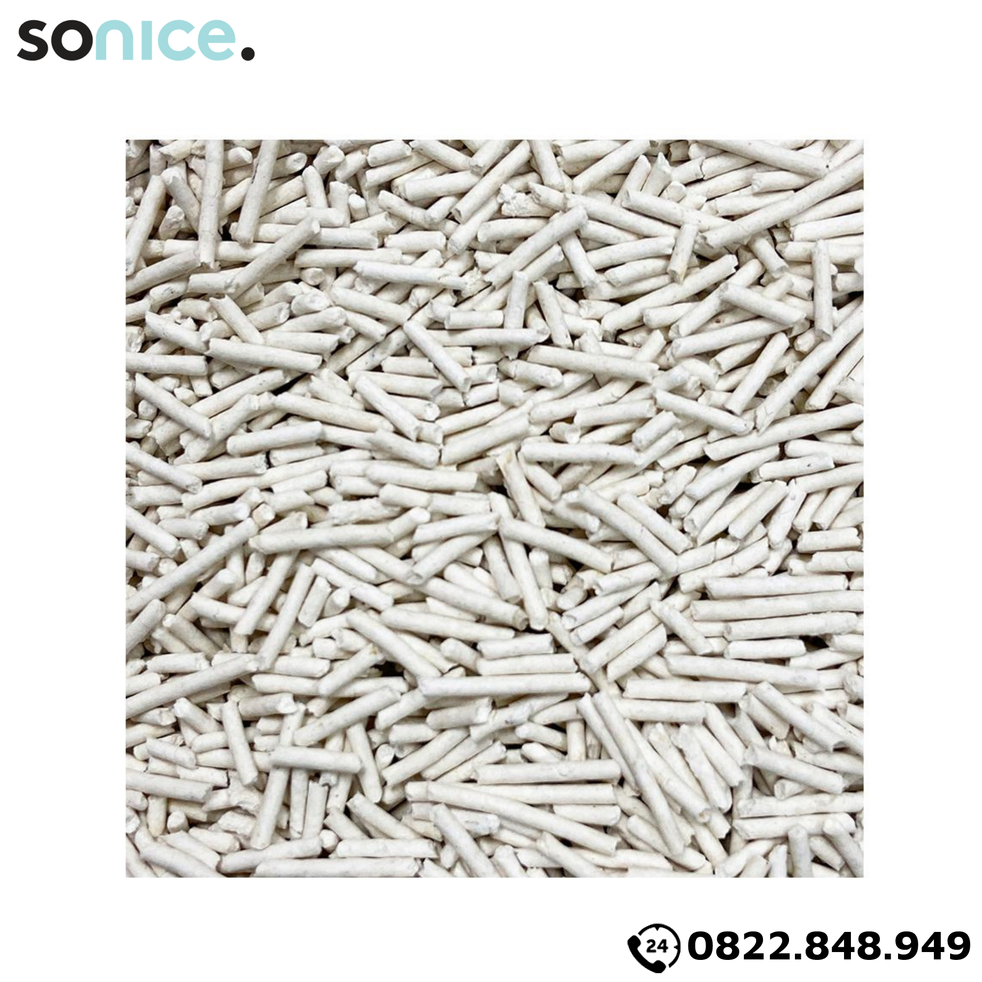 Cát vệ sinh Premium Tofu Jolly Cat Litter Boba 6L - Làm từ đậu nành soya hương trà sữa SONICE.