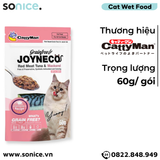  Pate mèo JOYNECO vị Cá Ngừ & Cá Thu 60g - hộp 12 gói SONICE. 