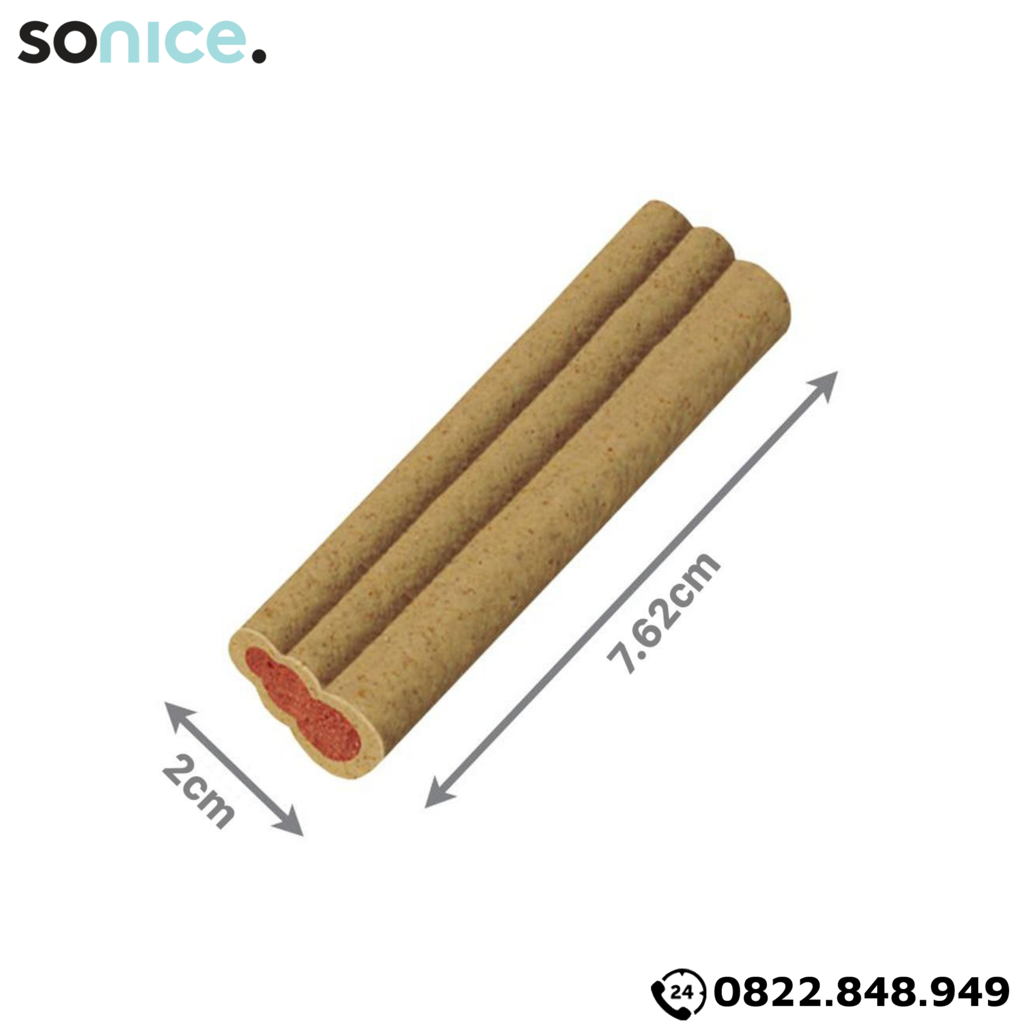Treats Kong Ziggies Puppy Recipe Small Size 198g - Cho chó 3-9kg, hỗ trợ huấn luyện, chăm sóc răng miệng cho chó con SONICE.