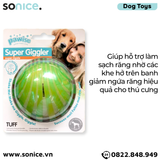  Đồ chơi banh Pawise Super Giggler Toys - Hỗ trợ răng miệng SONICE. 