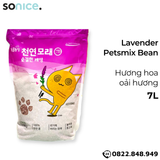  Cát vệ sinh PetsMix Bean - 7L - Cát Đậu SONICE. 