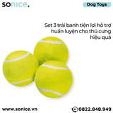  Banh Roger Dryer Ball - Set 3 trái SONICE. 