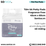 Tấm lót Potty Pads Fragrance Free 45cm x 60cm - huấn luyện vệ sinh đúng chỗ SONICE. 