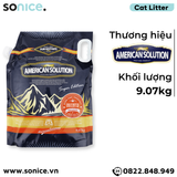  Cát vệ sinh American Solution Unscented 9kg - Không mùi SONICE. 