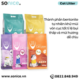  Cát vệ sinh mèo VANs Catsand Super Premium Litter 30kg SONICE. 