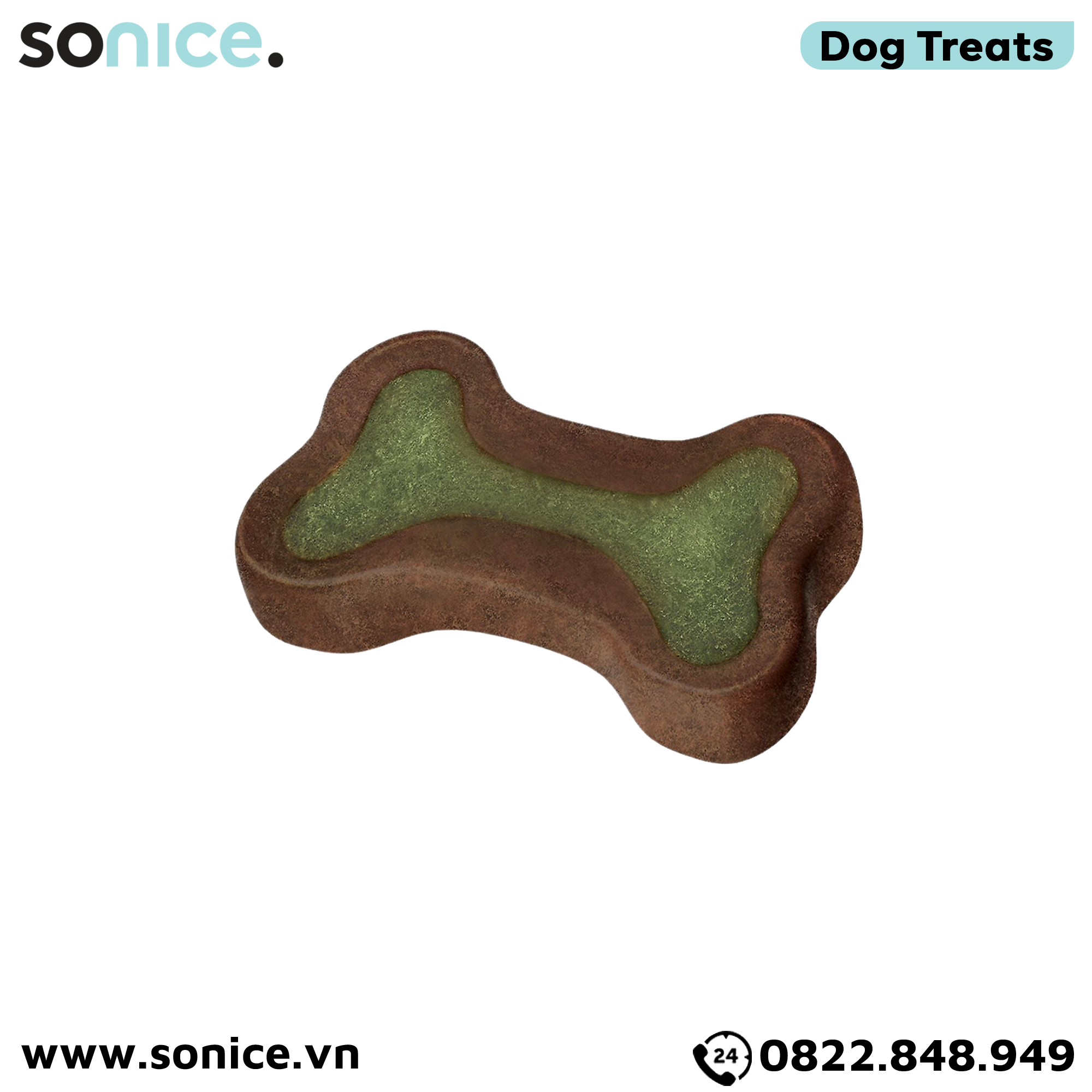 Vitamin Treats Milk-Bone Total Wellness 75 viên - 425g - bổ sung dinh dưỡng hằng ngày, tốt cho tim mạch SONICE.