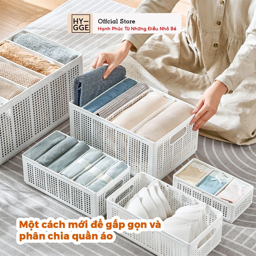 Kệ nhựa gấp có quai cầm