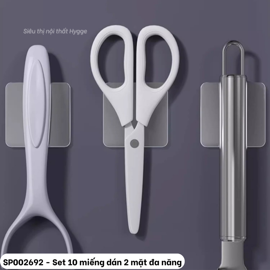 Set 10 miếng dán 2 mặt đa năng